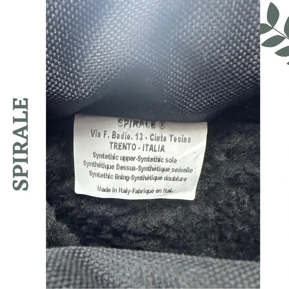 Women's Spirale  Winter Boots Black Size 40 - Picture 6 of 8